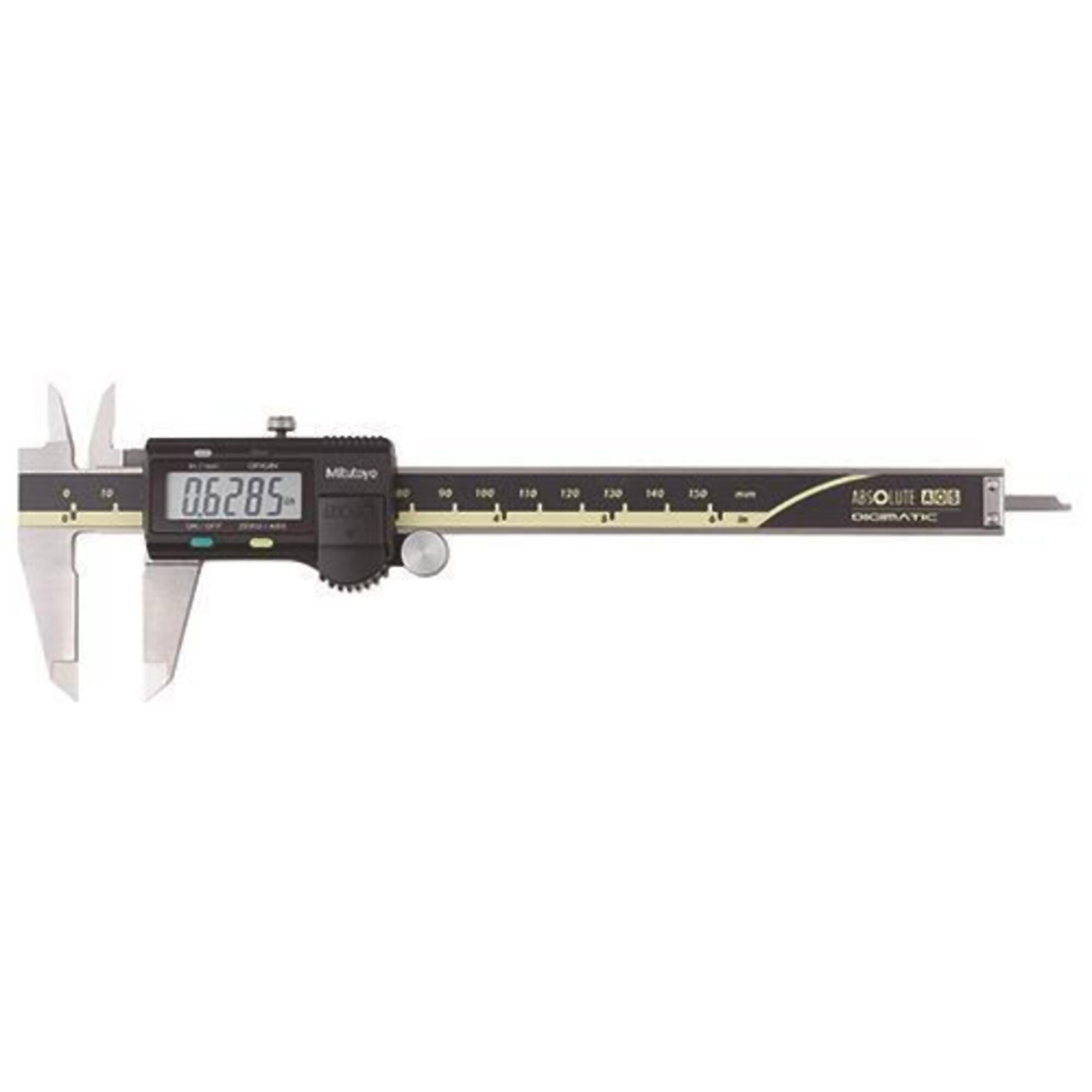Mitutoyo Digimatic Caliper - 6in./150mm, 0.0005in./0.01mm Resolution, No Output, Model# 500-196-30